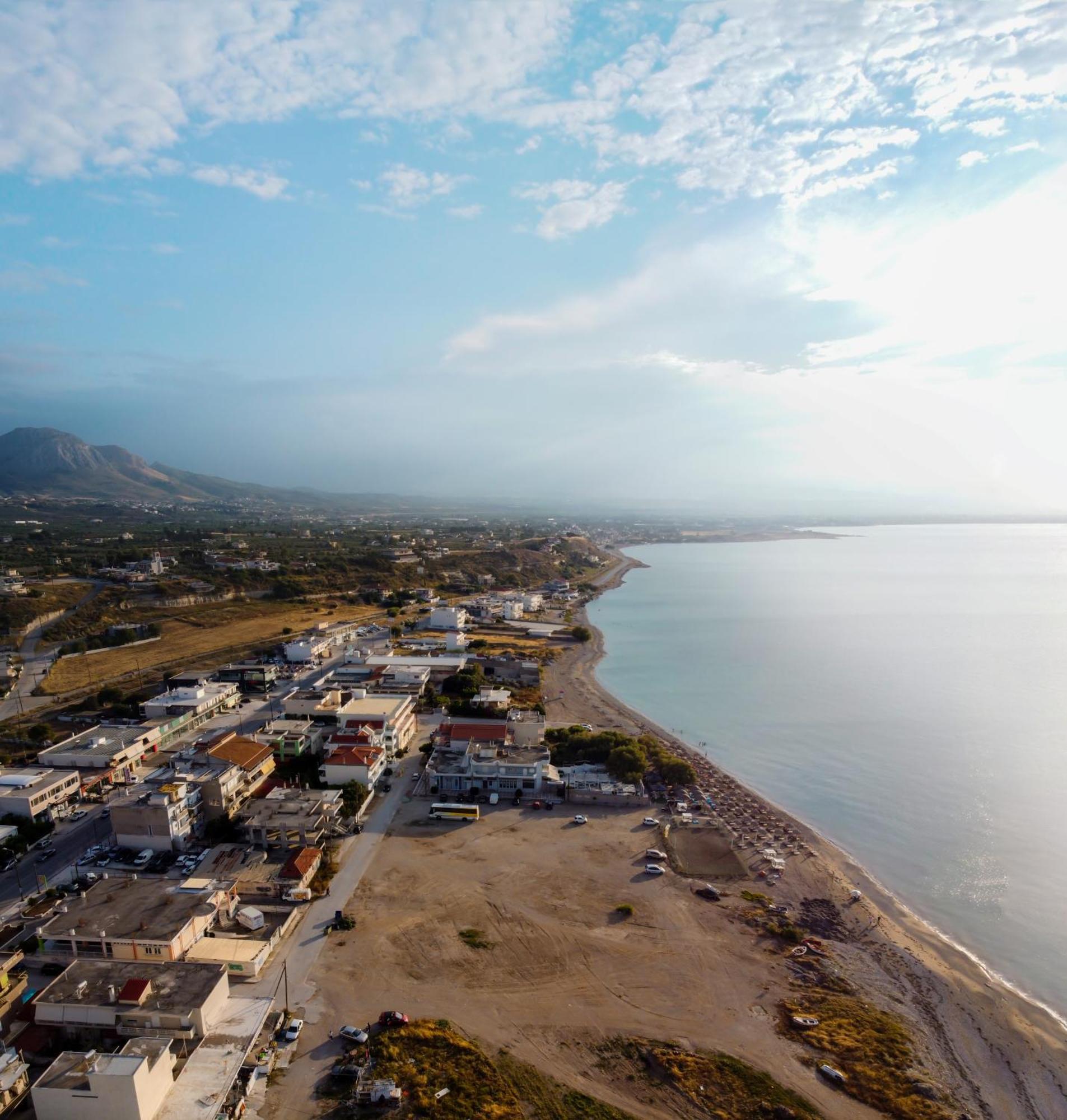 Sunny Beach House Corinth Exterior foto